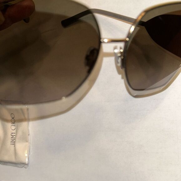 Jimmy Choo Sunglasses Includes Case and Lens Cloth.NWOT - Picture 7 of 12